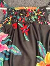 Old navy Tropical Floral High Neck One Piece Swimsuit - Image 4