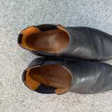 Aquila Black Leather Chelsea Boots size 46 EU - Image 2