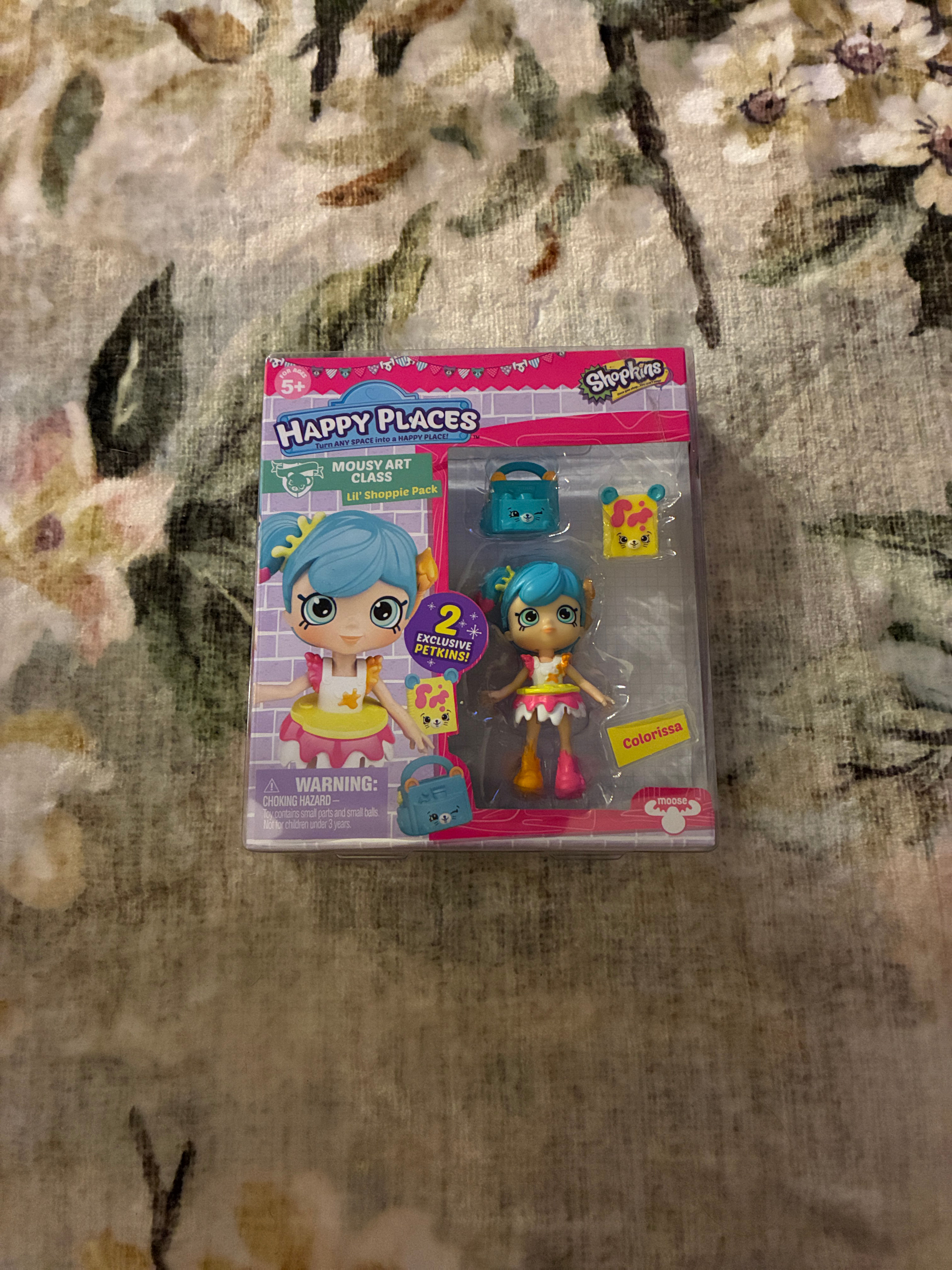 Shopkins Happy Places Mousy Art Class Lil' Shoppie Pack