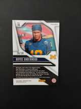 Bryce Underwood 2024 Panini Prizm Draft Picks Orange Pulsar Prizm Rated Prospect - Image 1