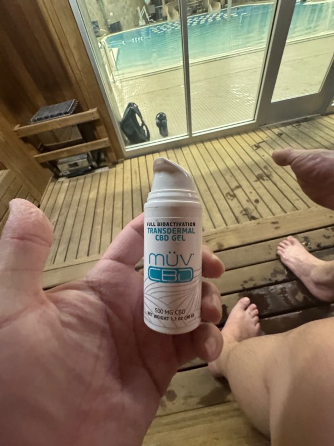 MÜV Transdermal CBD Gel 500mg