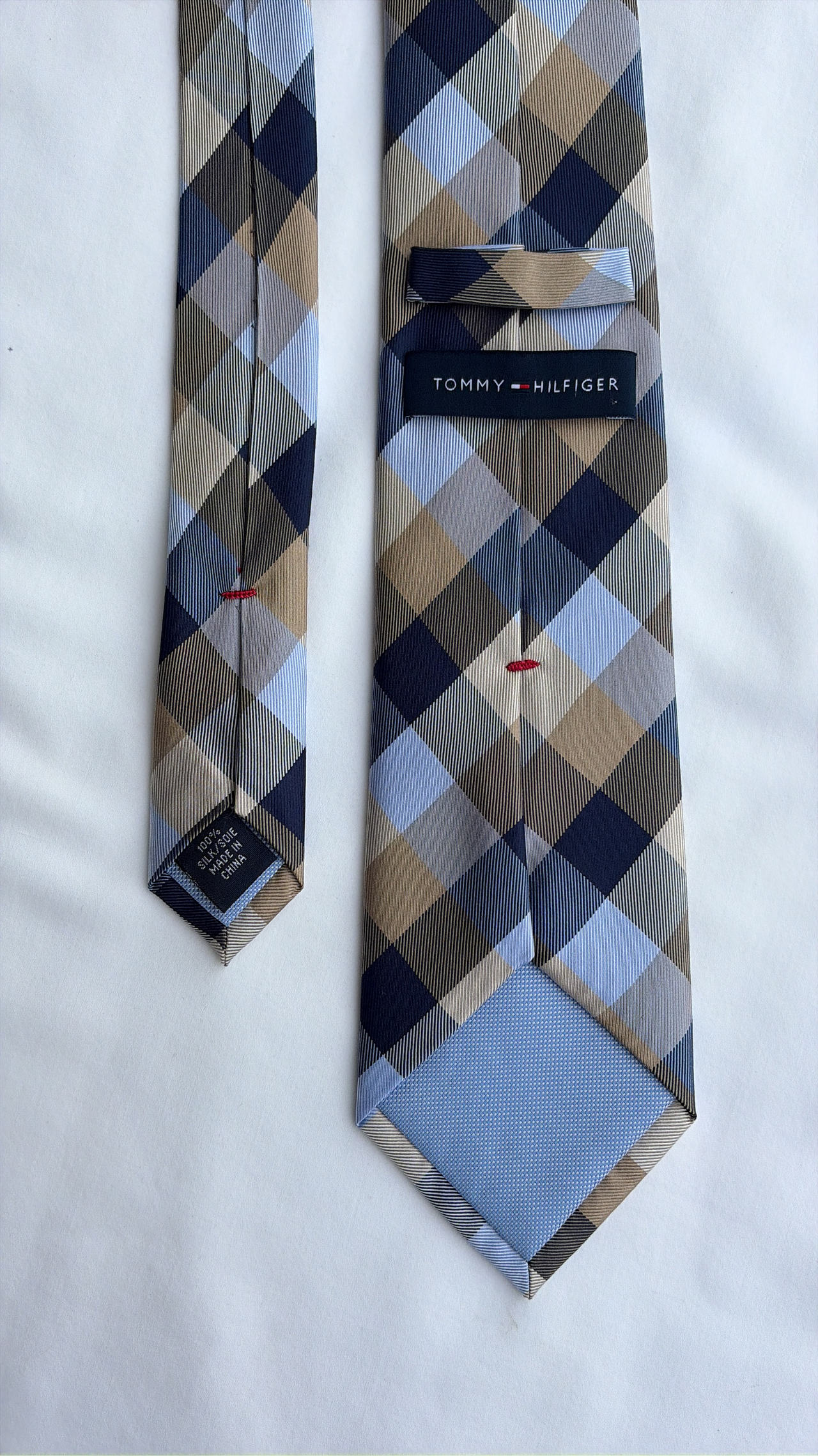 Tommy Hilfiger Silk Plaid Tie