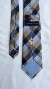 Tommy Hilfiger Silk Plaid Tie - Image 1