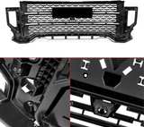 GMC Sierra 2500HD 3500HD Denali Gloss Black Grille - Image 7