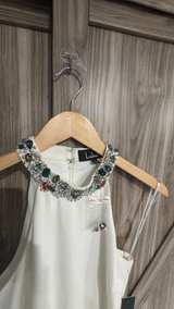 Lulus In My Dreams White Beaded Halter Dress - Image 5
