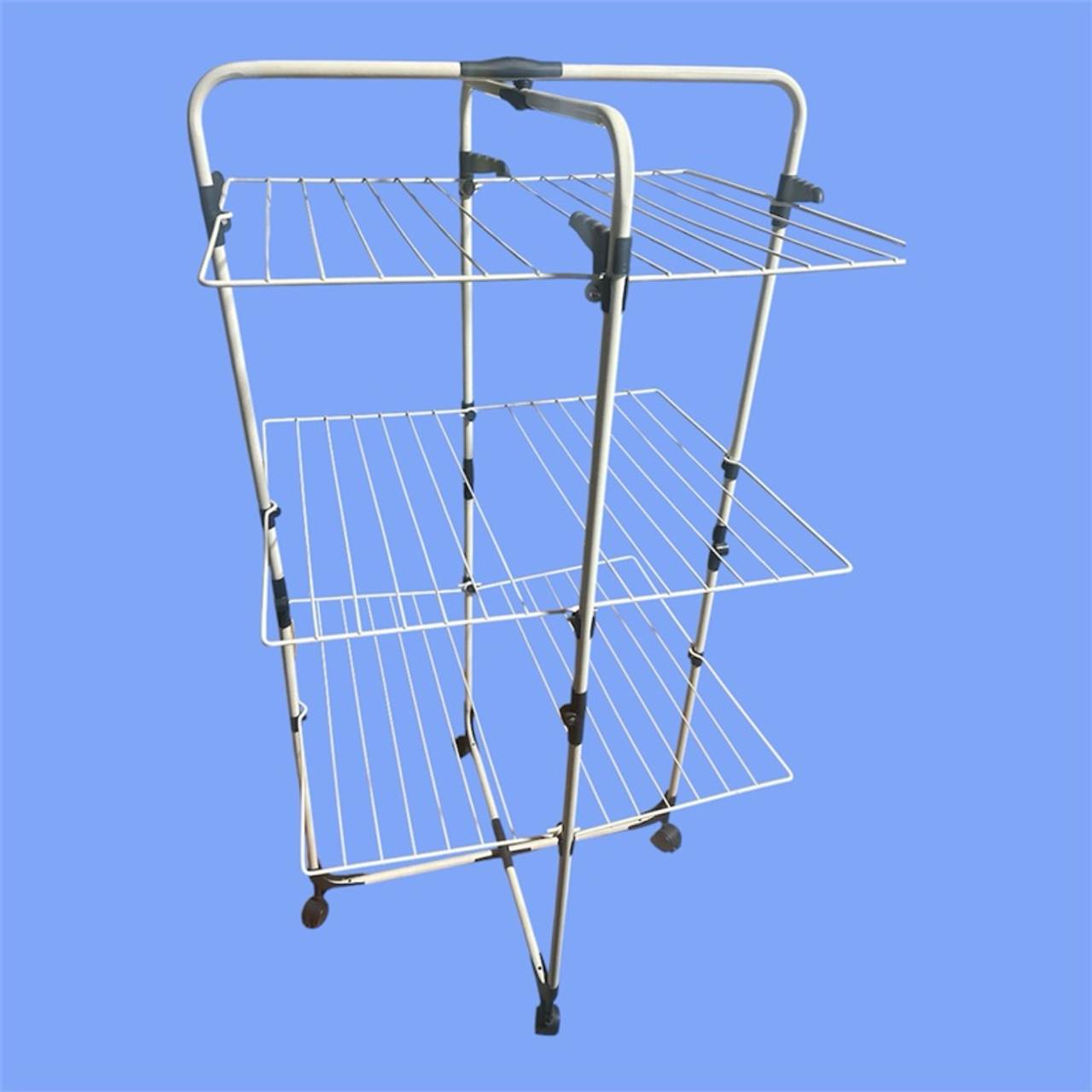 Vileda 4-Tier Clothes Drying Rack White