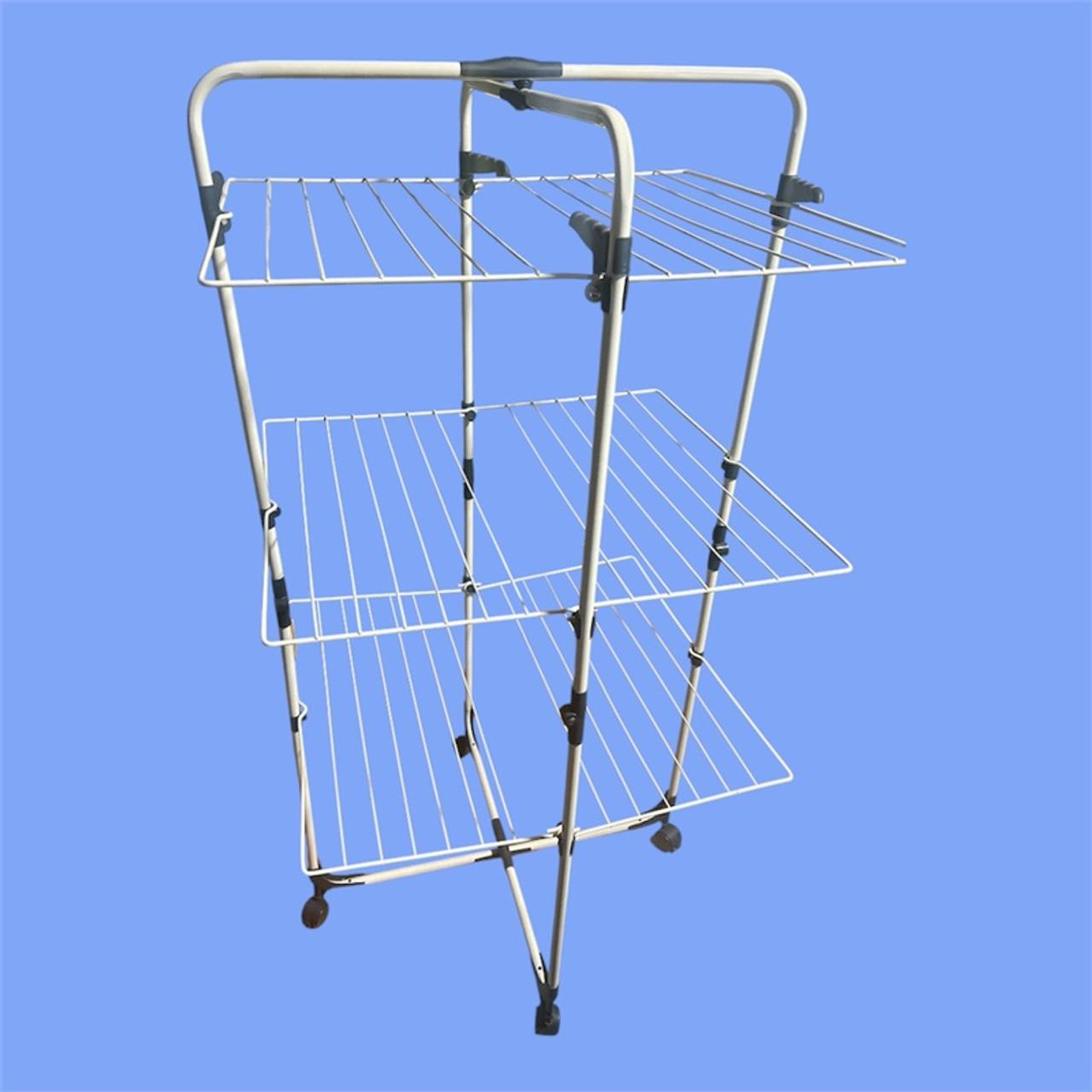 Vileda 4-Tier Clothes Drying Rack White