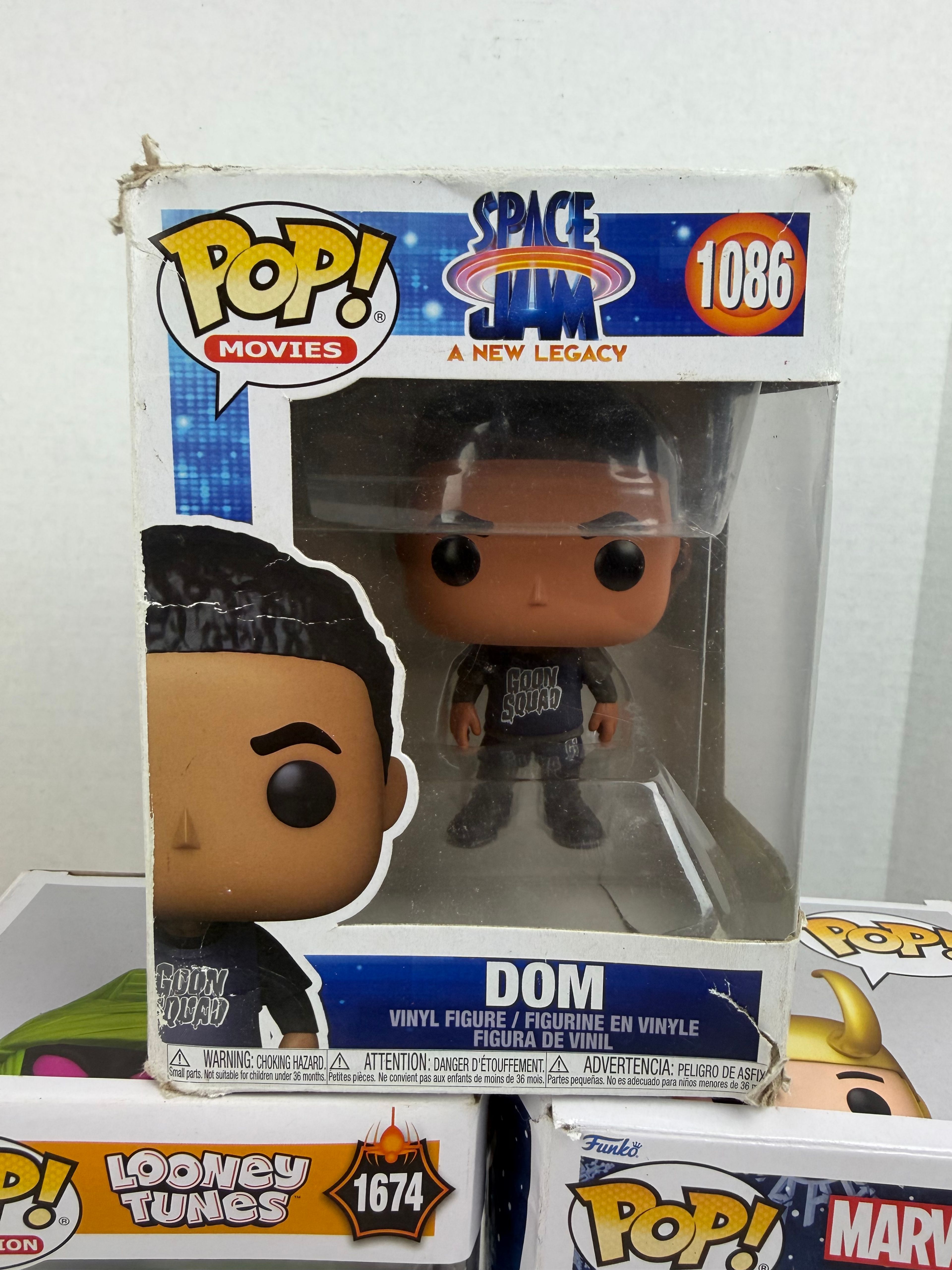 Funko Pop Dom Loki Marvin The Martian Rocket & Groot - Image 4