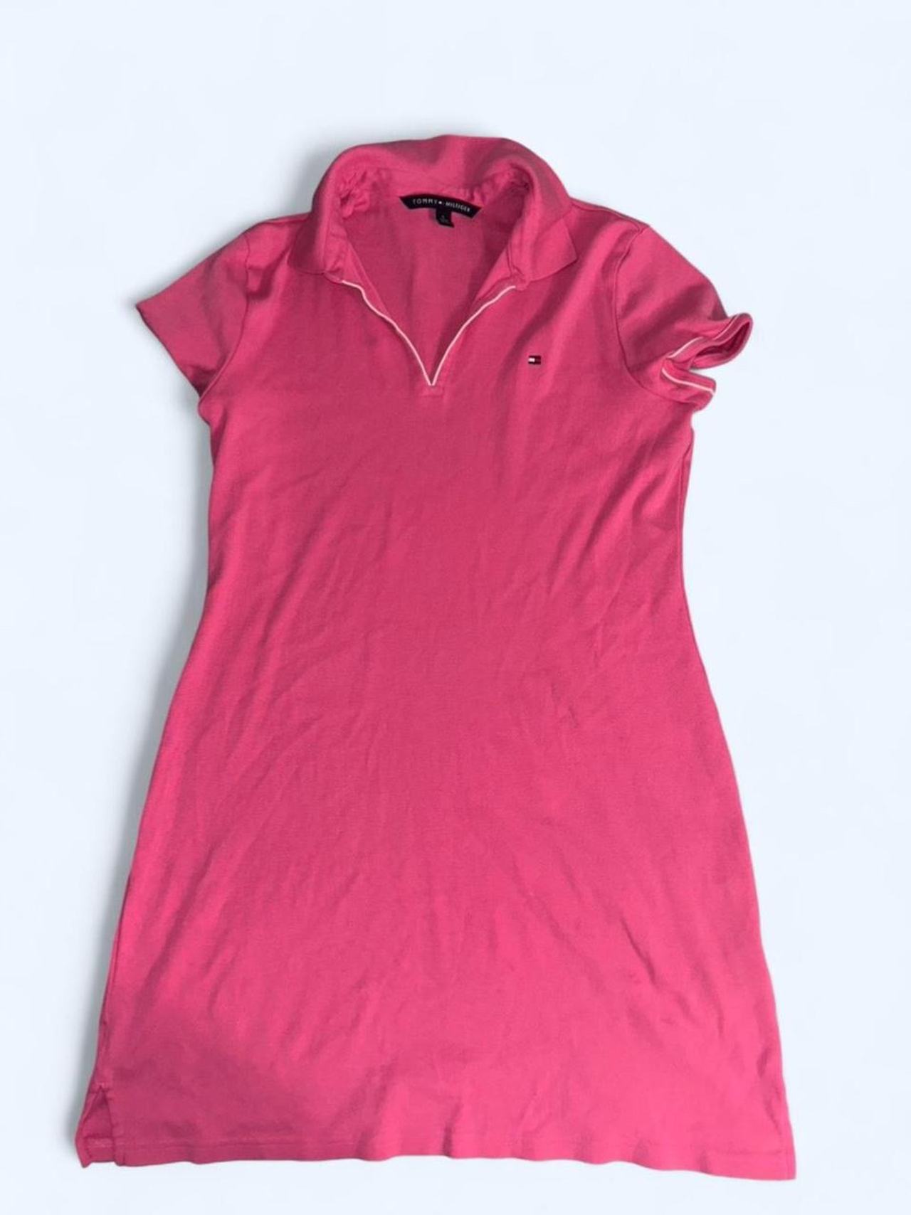 Tommy Hilfiger Women's Pink Polo Dress