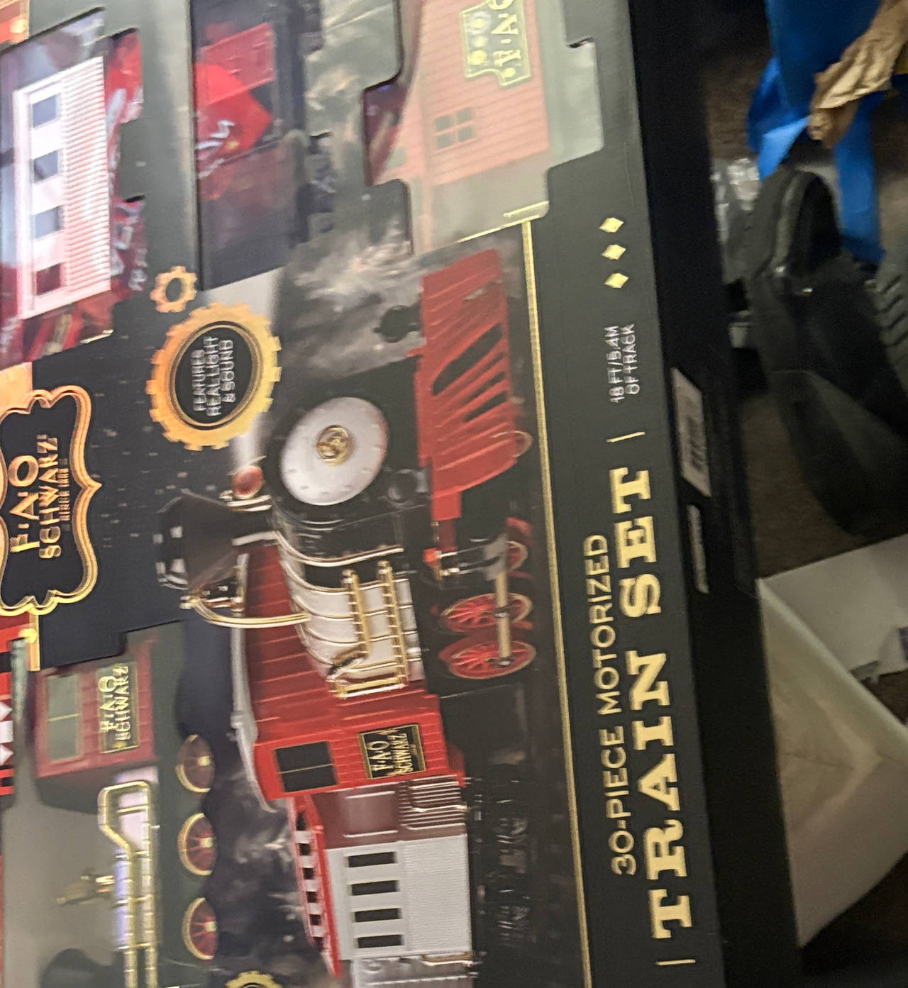 FAO Schwarz 30-Piece Motorized Train Set
