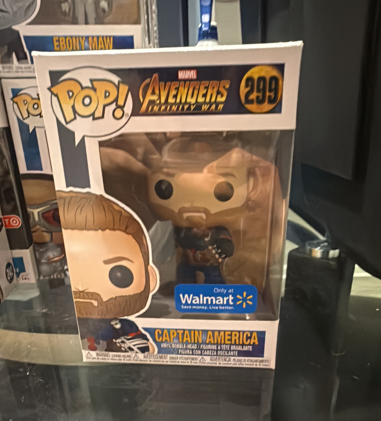 Funko Pop! Marvel: Avengers Infinity War - Captain America #299 Walmart Exclusive