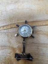 Croton Vintage Ship's Wheel Lapel Watch - Image 7
