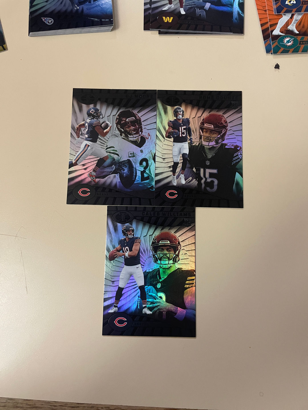 2023 Panini Illusions Football Trading Cards - Chicago Bears