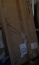 Restoration Hardware Guild Iron Rectangular Chandelier - Image 3