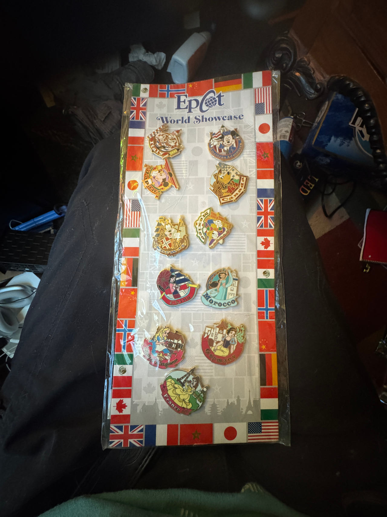 Epcot World Showcase Pin Set