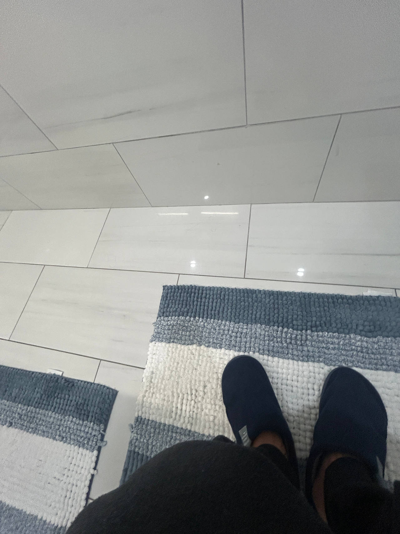 Striped Bath Rug