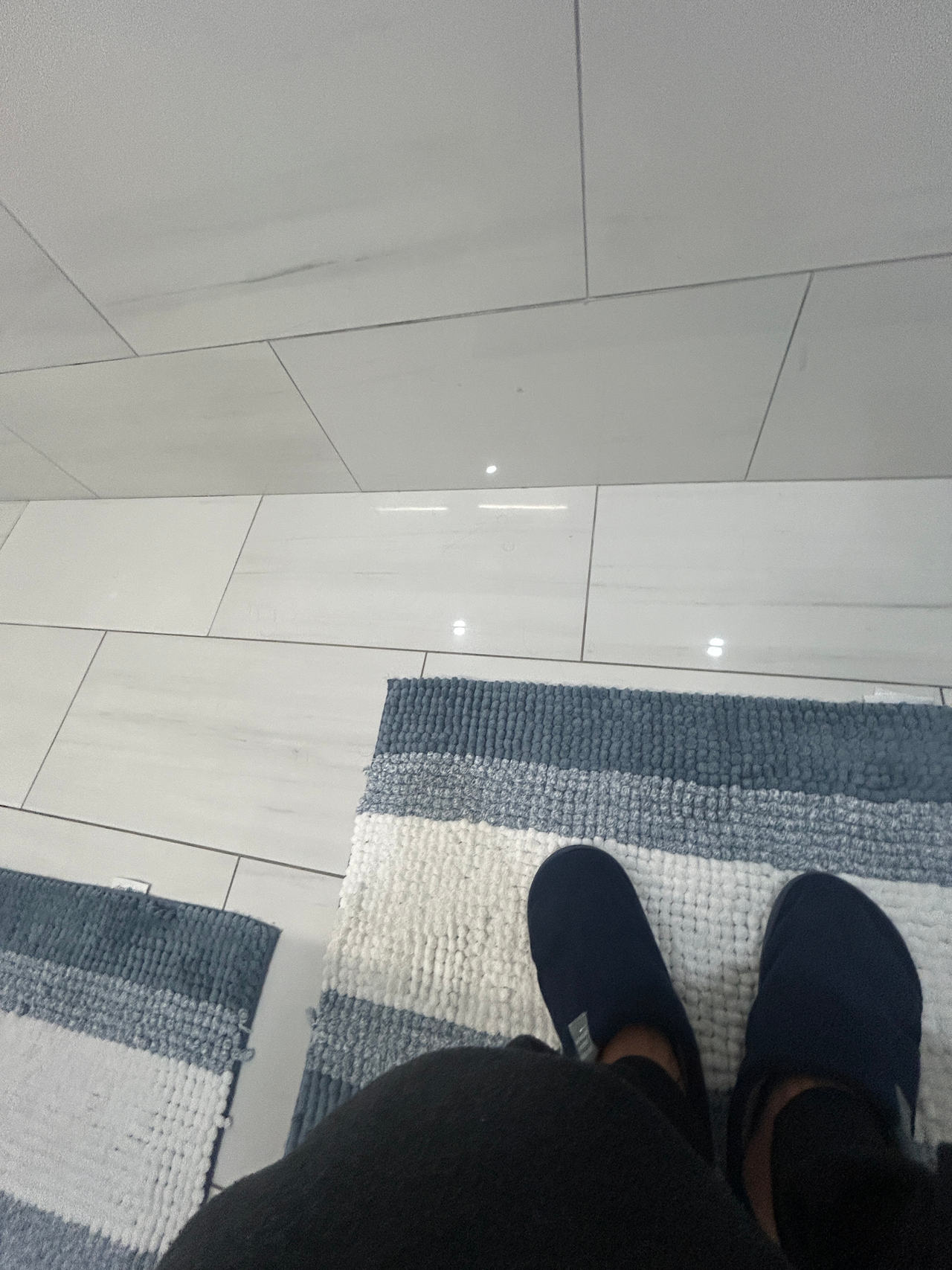 Striped Bath Rug