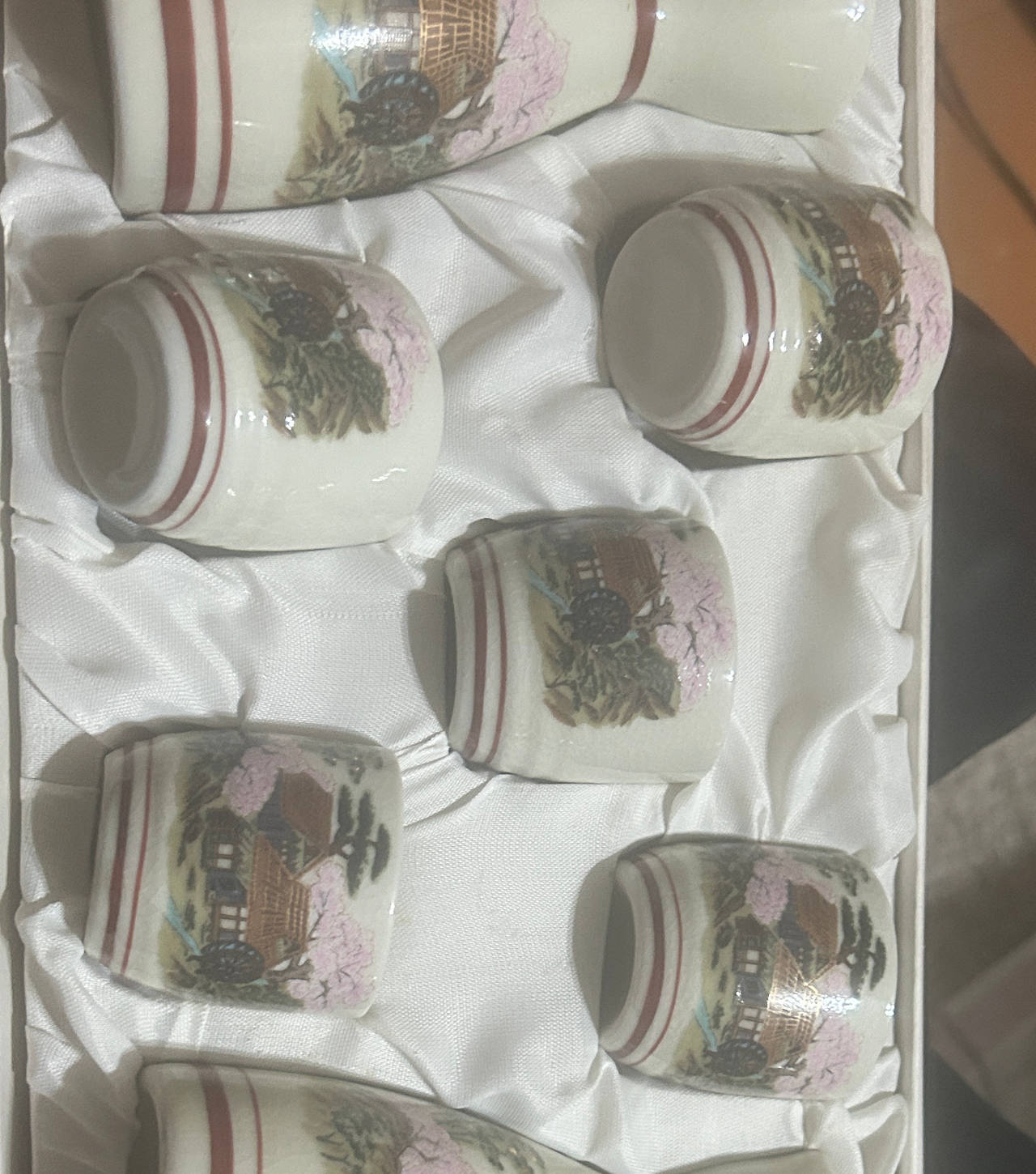 Vintage Japanese Ceramic Sake Set