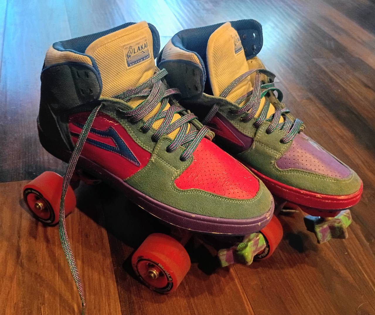 Lakai Griffin Gass Custom Roller Skates