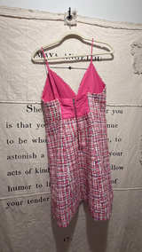 House of Harlow 1960 Pink Tweed Mini Dress - Image 2