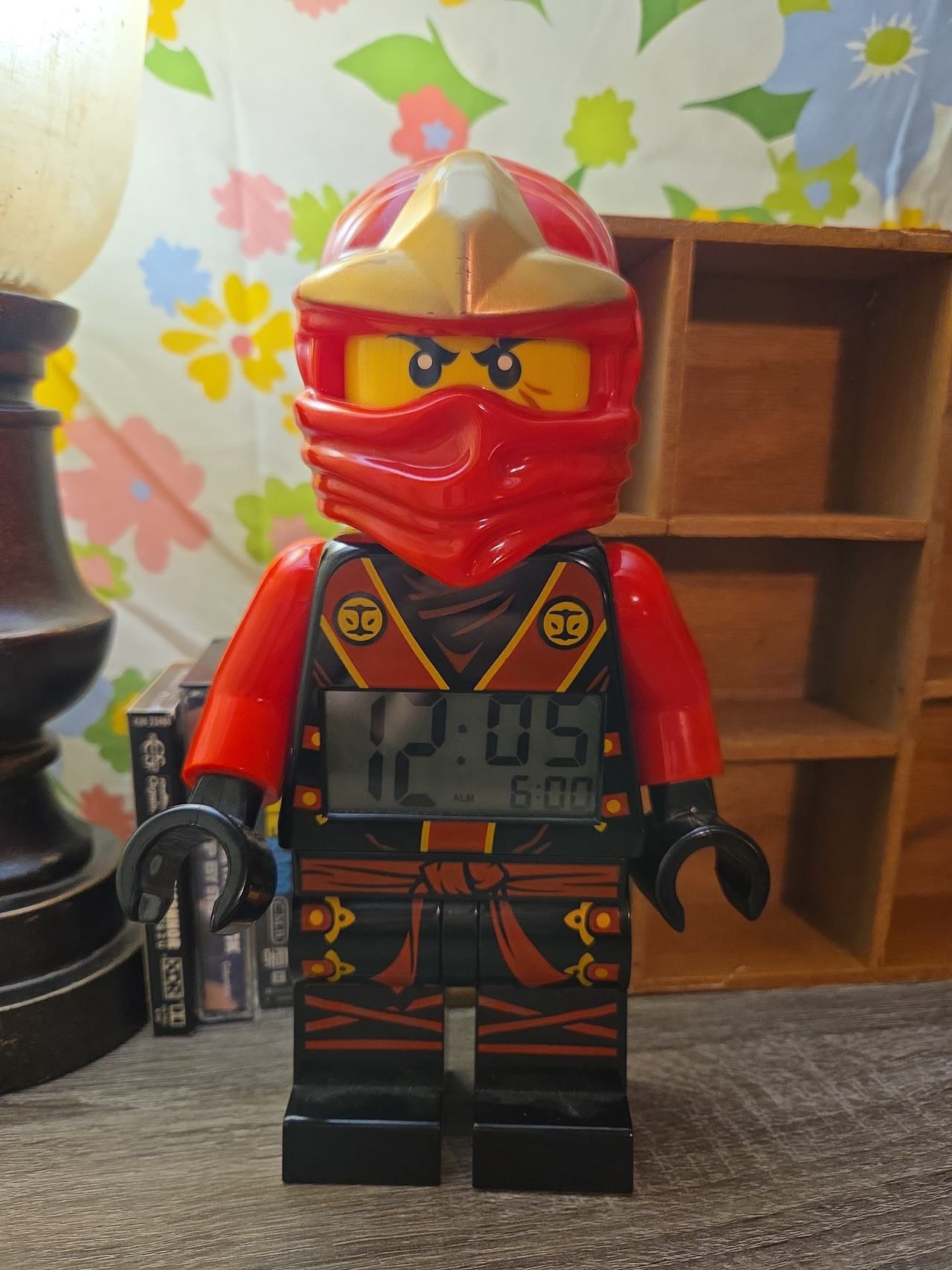 LEGO Ninjago Kai Minifigure Alarm Clock