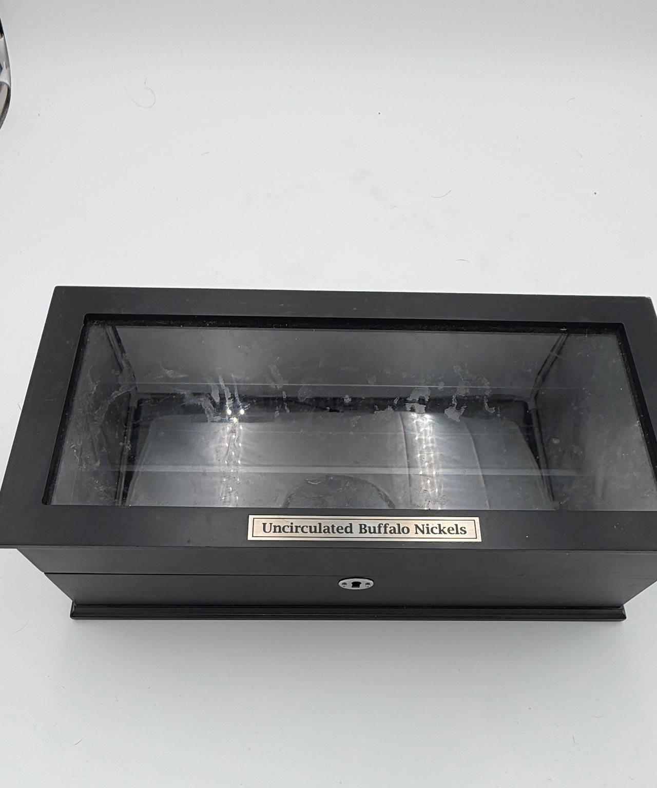Uncirculated Buffalo Nickels Wooden Display Case