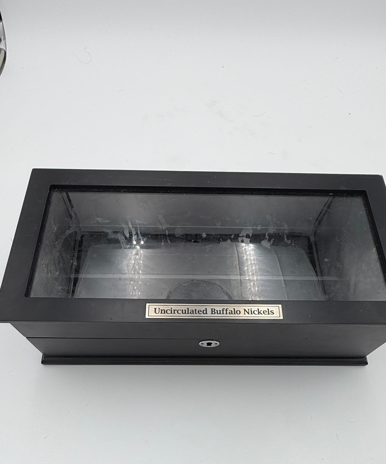 Uncirculated Buffalo Nickels Wooden Display Case