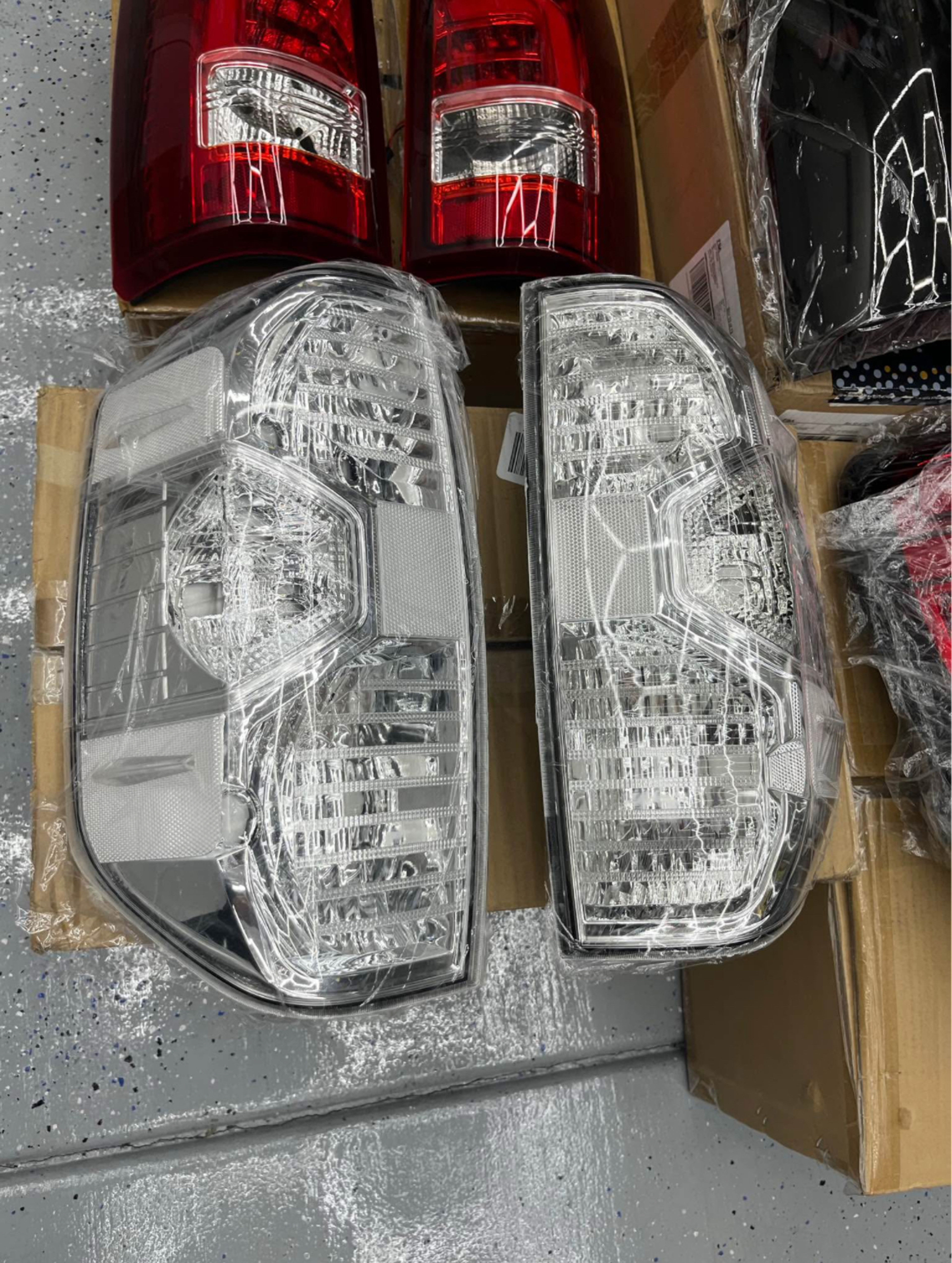 Toyota Tundra tail lights 