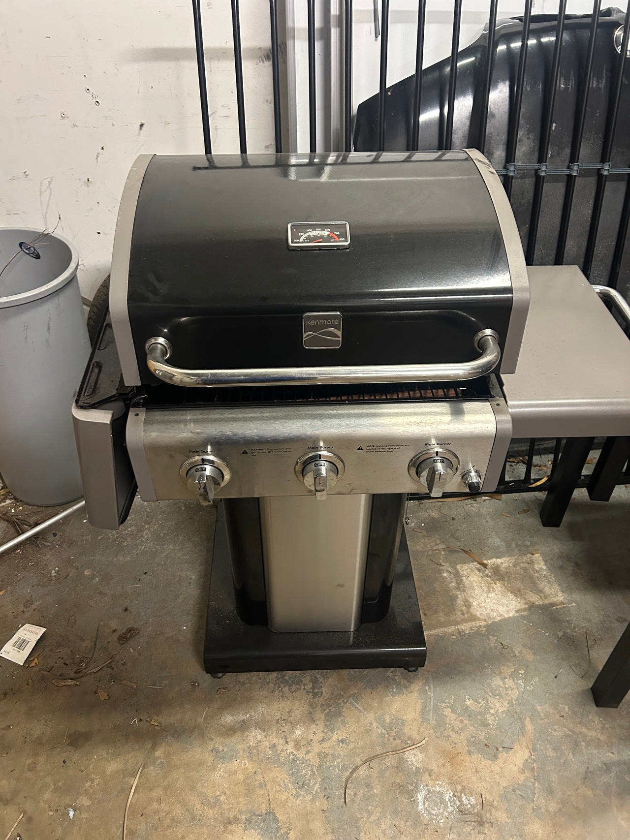 Kenmore 3-Burner Gas Grill