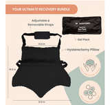 Star Hysterectomy Pillow with Coldpacks - Image 2