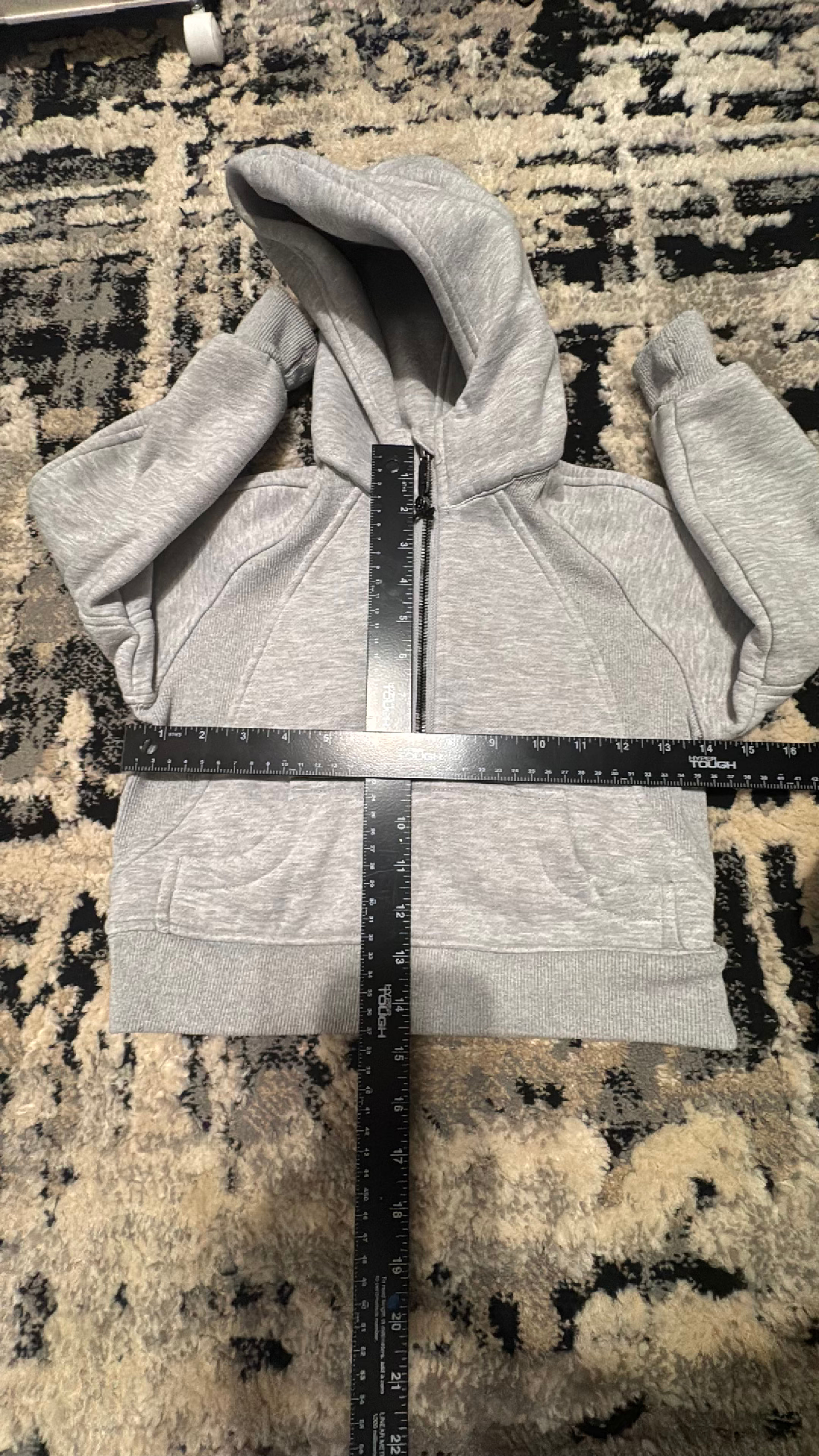 Lululemon Scuba Oversized Half-Zip Hoodie Gray - Image 8