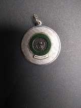 Vintage SUNY Brockport Sterling Silver Seal Pendant - Image 2