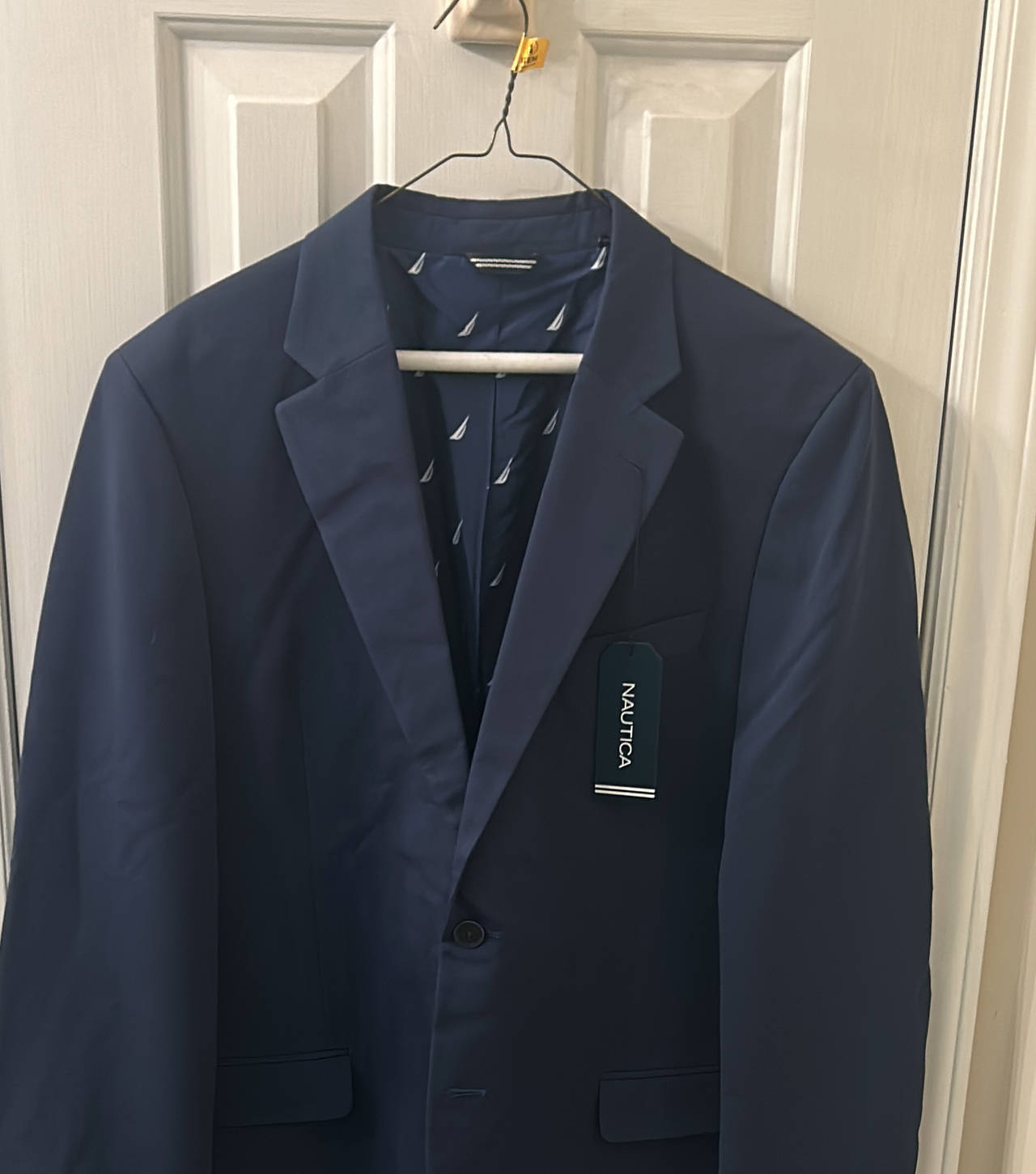 Nautica Men's Modern Fit Blazer Size 42 R Blue