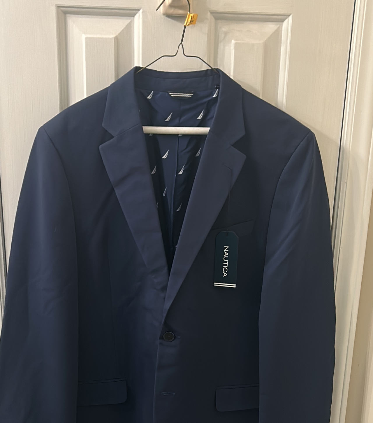 Nautica Men's Modern Fit Blazer Size 42 R Blue