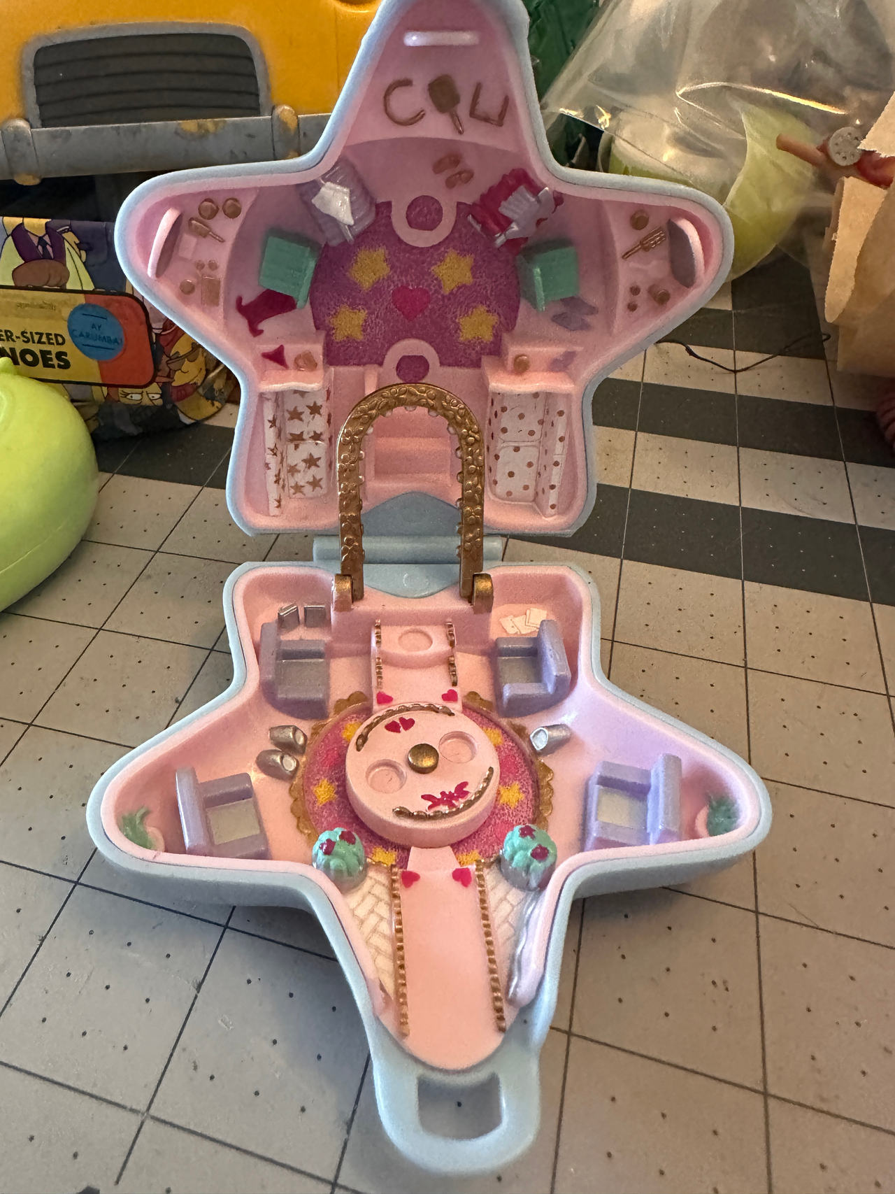 Polly Pocket Starlight Starbright Compact
