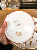 Hand-Painted Gilded Divided Serving Platter Charcuterie Saks Fifth Ave Original - Image 6