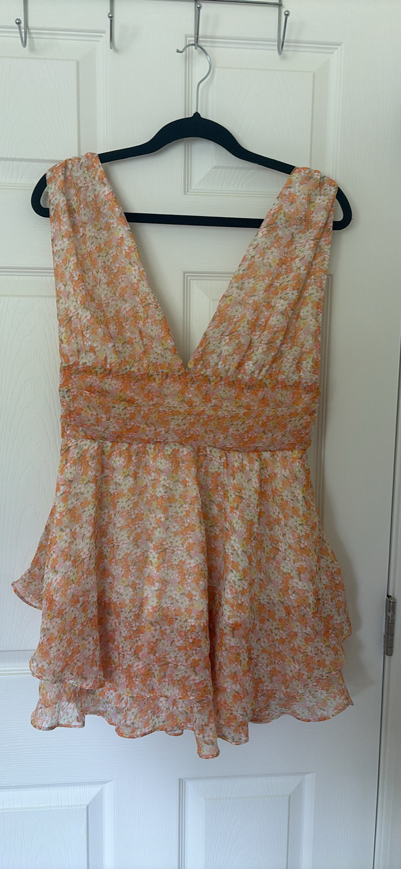 Floral Sleeveless Mini Dress