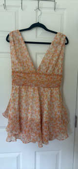Floral Sleeveless Mini Dress - Image 1