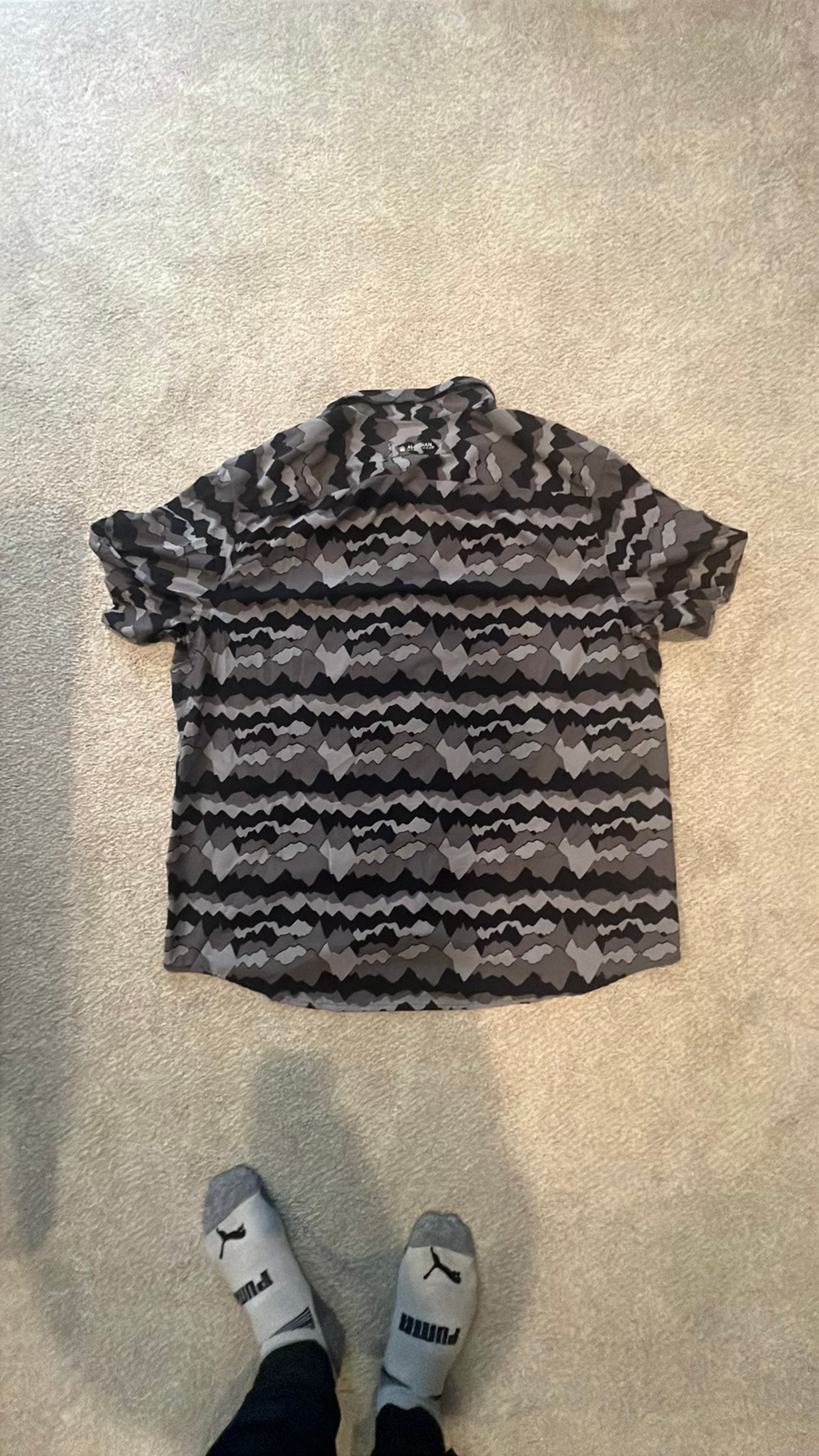 Duluth Trading Alaskan Hardgear Snap Short Sleeve Shirt Men's Camo - Image 3