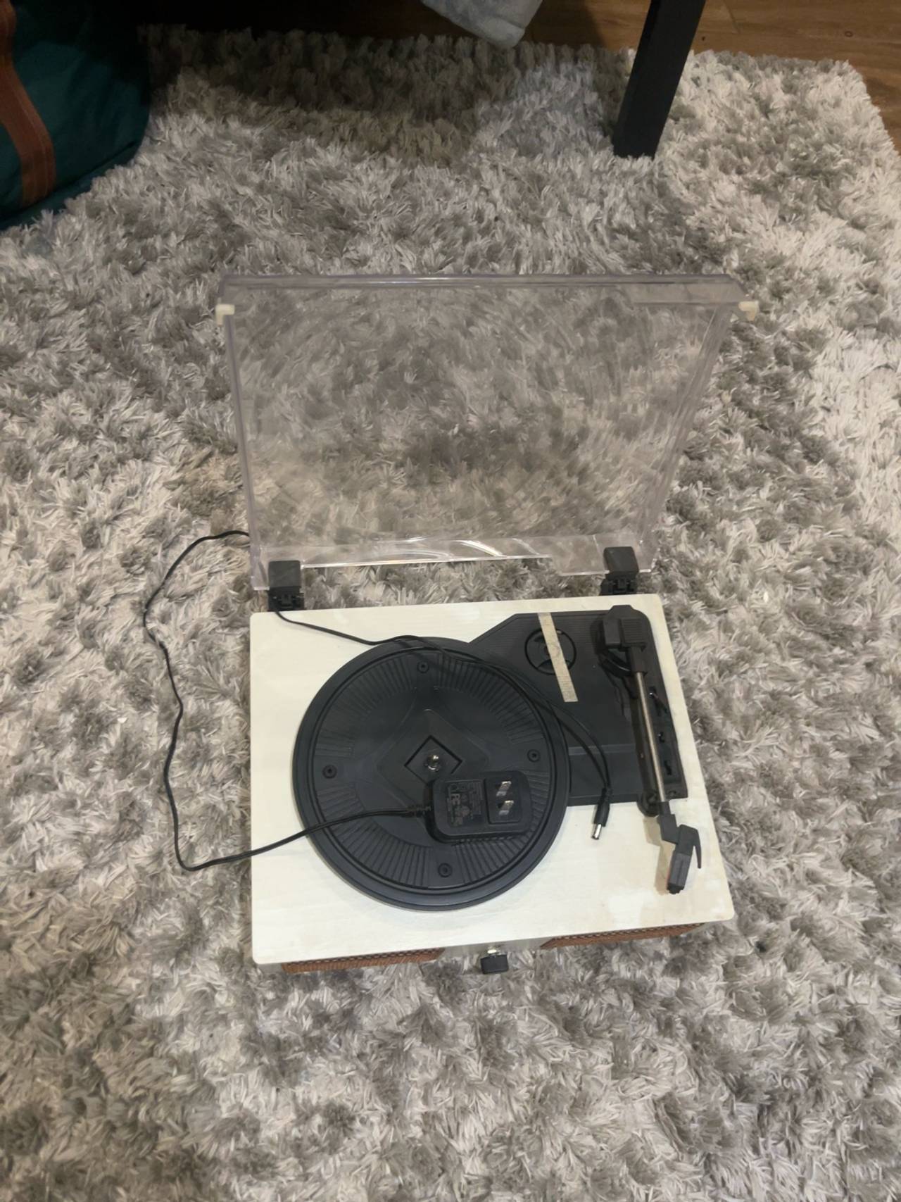 Crosley Scout Bluetooth Turntable with Built-in Speakers, Natural