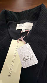 French Mauve Corduroy Double-Breasted Blazer: Small - Image 3