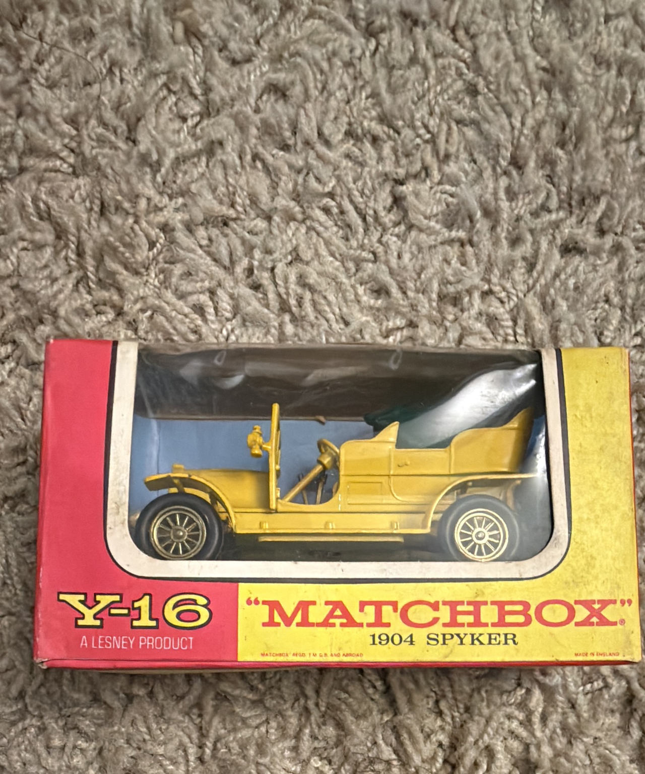 Matchbox Models of Yesteryear 1904 Spyker Y-16
