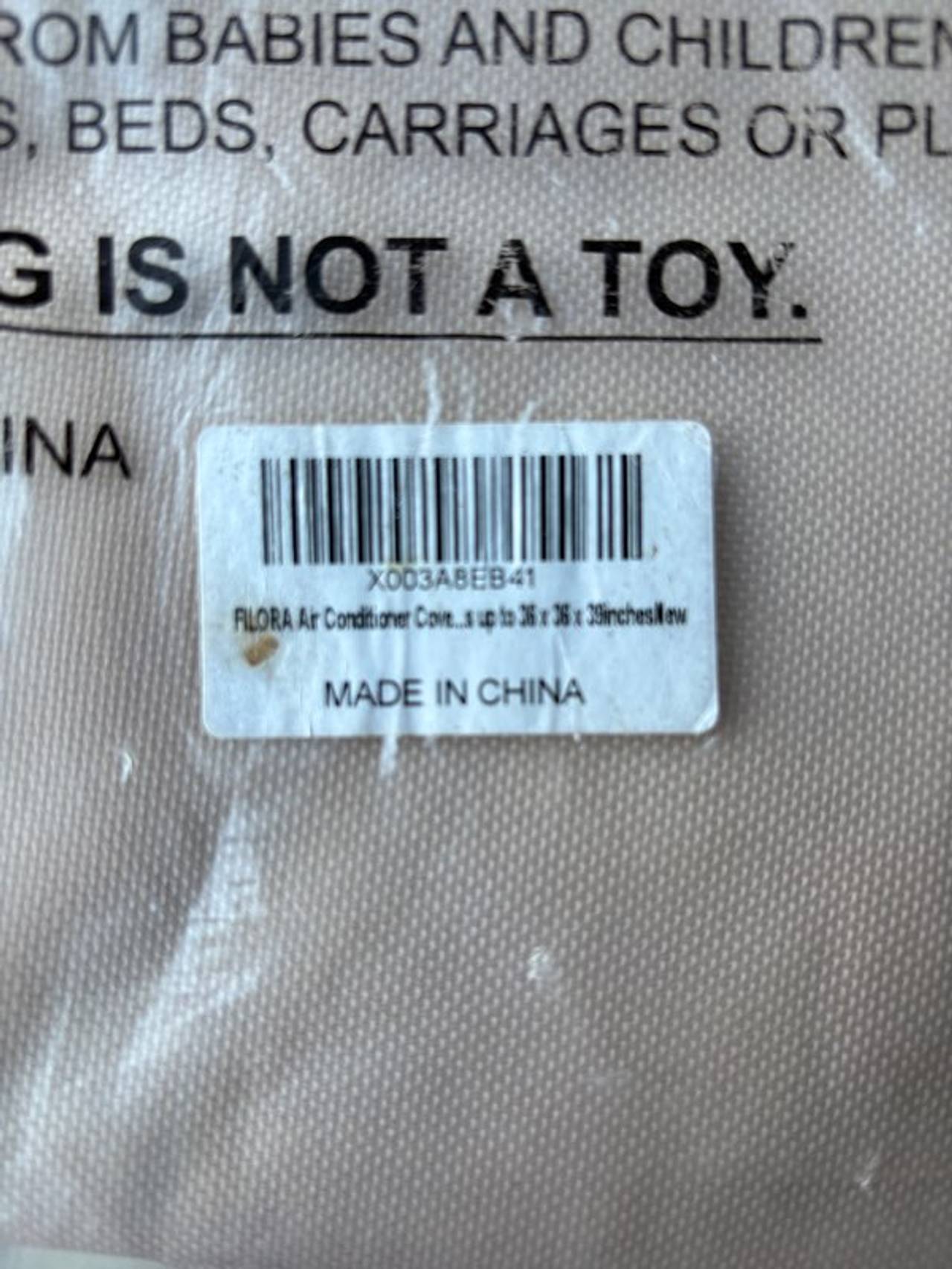 FILORA Air Conditioner Cover 36 x 36 x 39 Inches