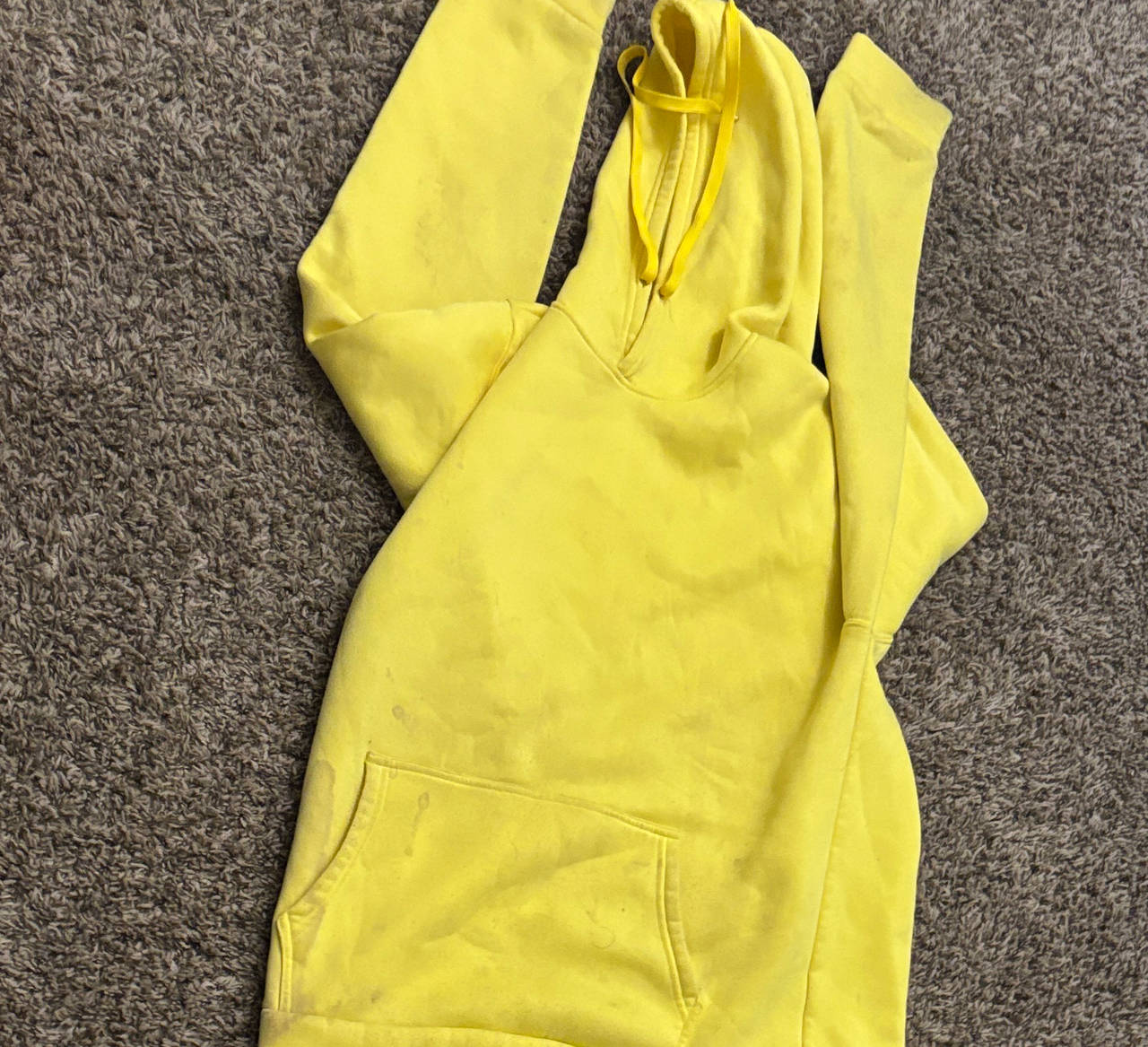 Yellow Pullover Hoodie