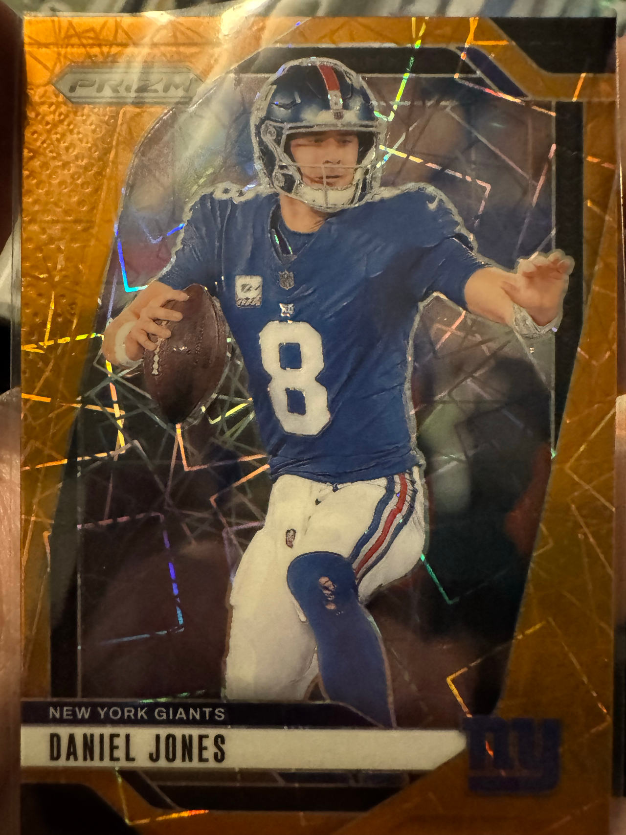 2024 Daniel Jones Panini Prizm Football Card