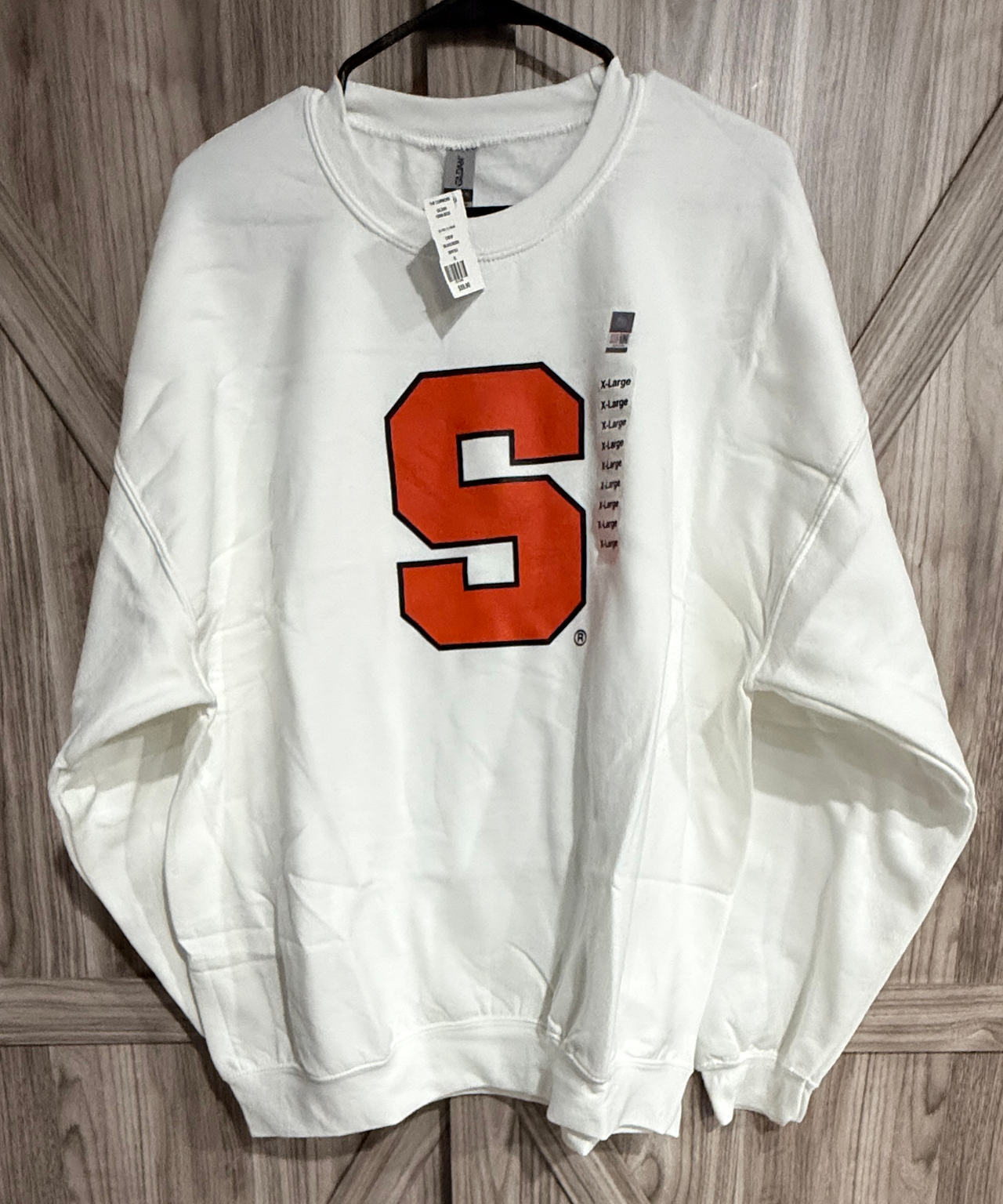 Gildan Syracuse University Orange Crewneck Sweatshirt NEW XL X-Large