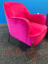 Velvet Accent Chair - Image 2