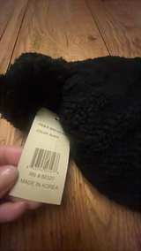 C.C Baby Cable Knit Beanie with Pom Black New With Tags - Image 2