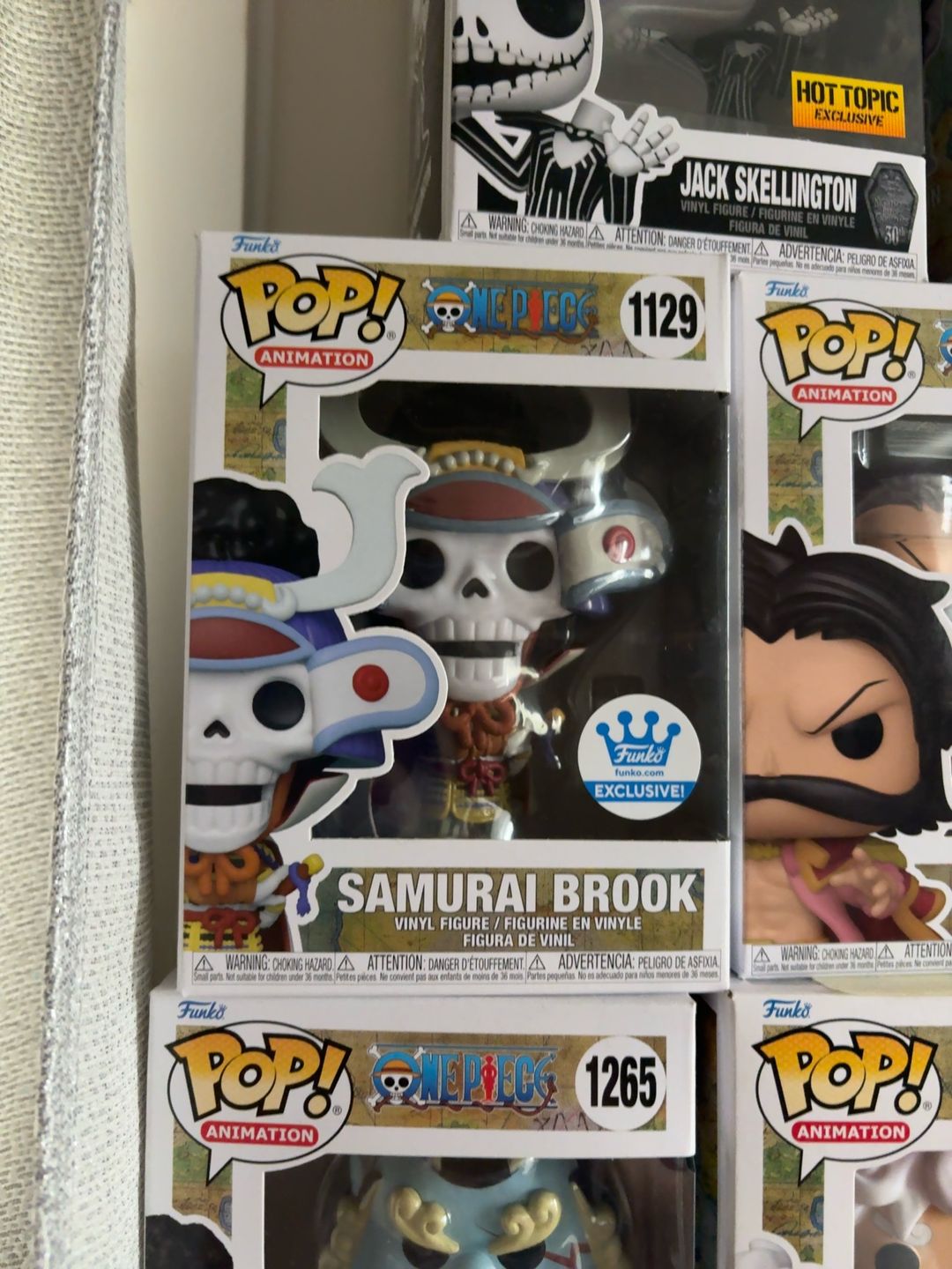 Funko Pop! One Piece Samurai Brook #1129 Chase