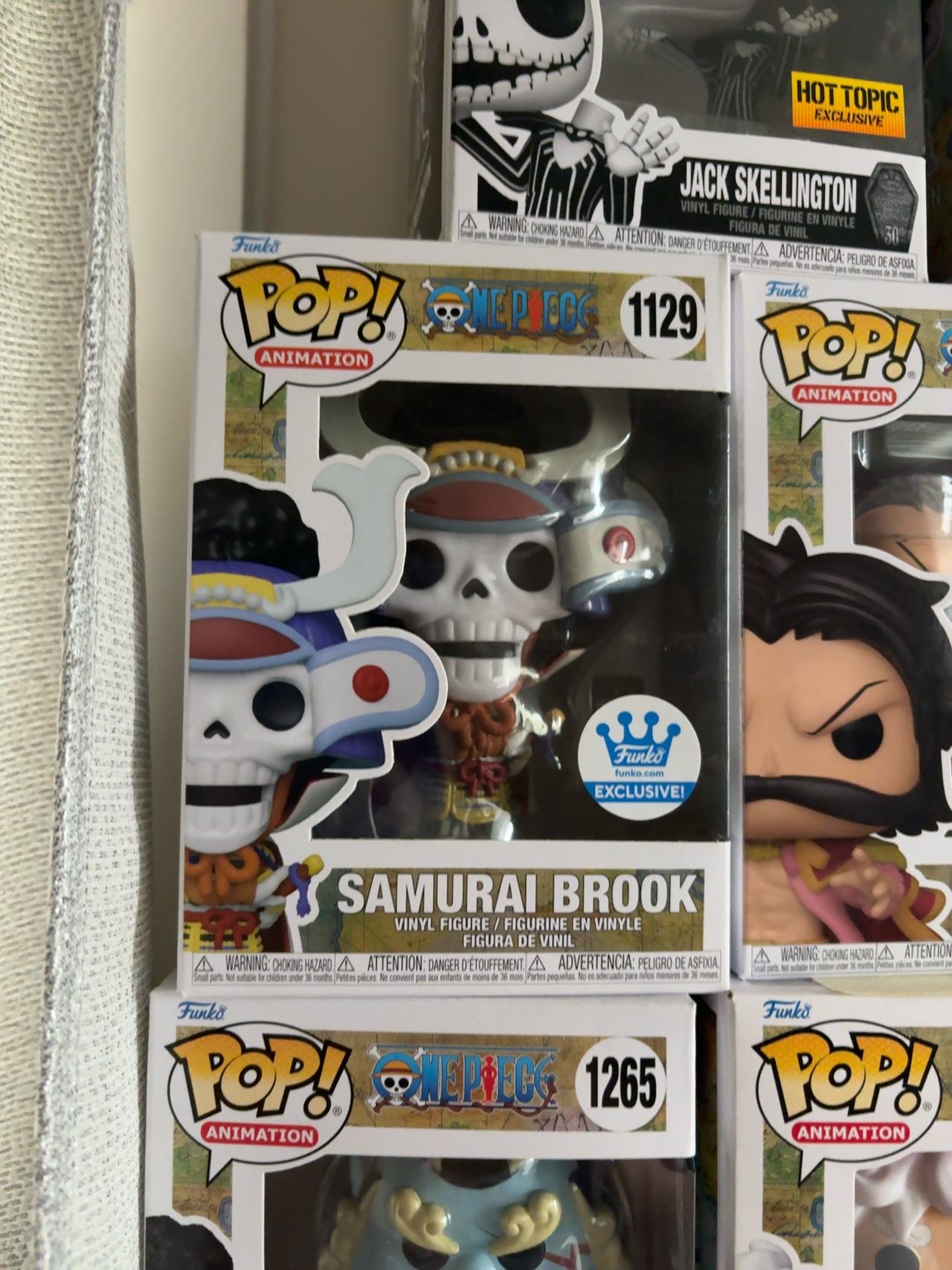 Funko Pop! One Piece Samurai Brook #1129 Chase